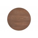 Стол обеденный SIGNAL AGIS орех/черный 90